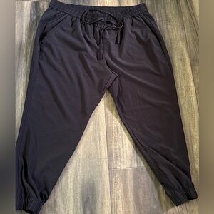 Counterparts Black Jogger Sweatpants with Elastic Waistband